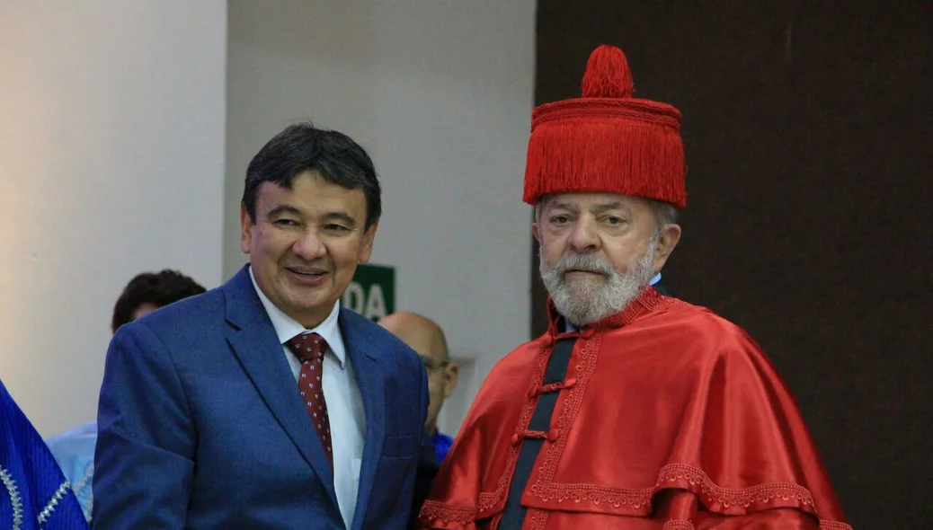 Governador Wellington Dias e o ex-presidente Lula