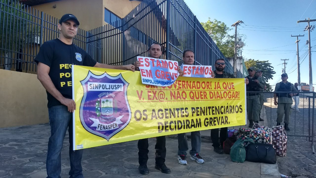 Agentes penitenciários decidem por greve no Piauí