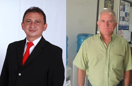 Napoleão Cortez Filho e ex-prefeito Goió