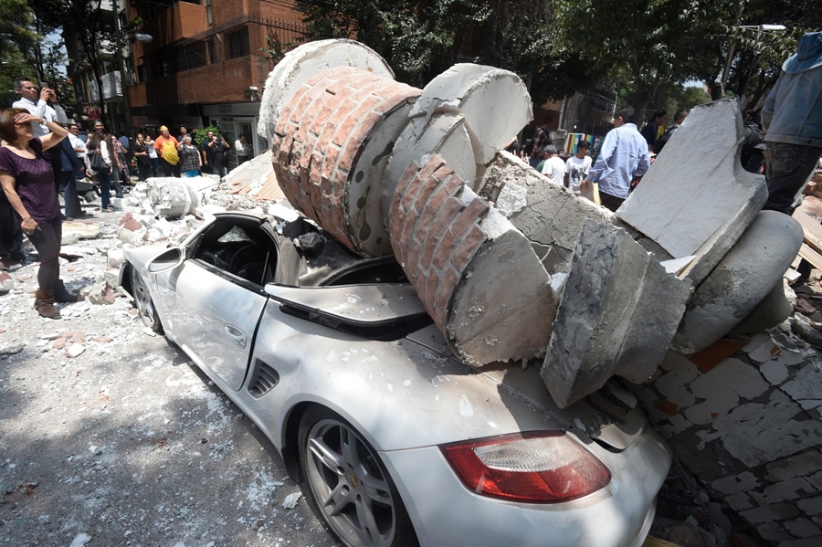 Terremoto atinge Cidade do México