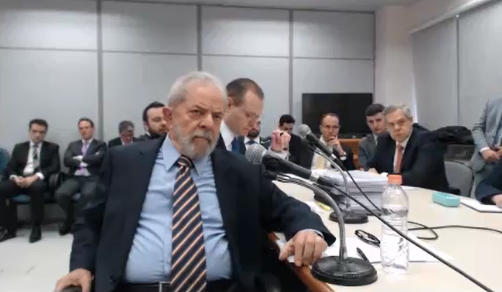 Lula em depoimento