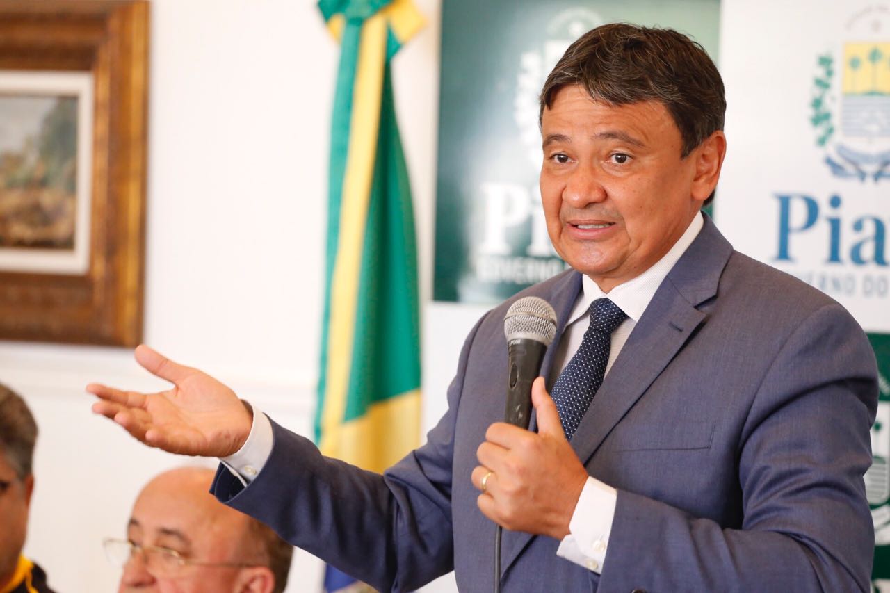 Governador Wellington Dias durante lançamento da 67ª Exposição Agropecuária do Piauí