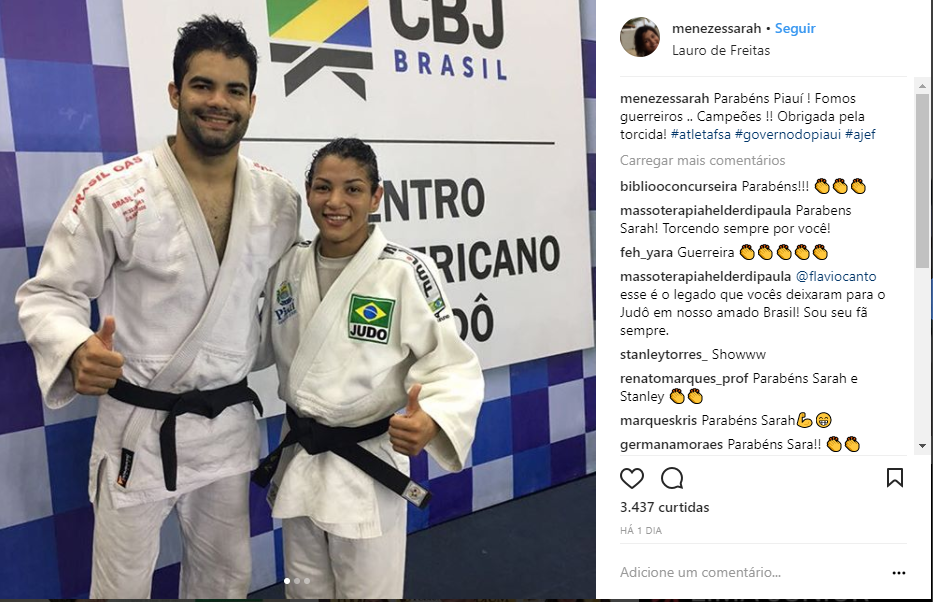Piauienses vencedores no Campeonato Brasileiro Sênior de Judô 