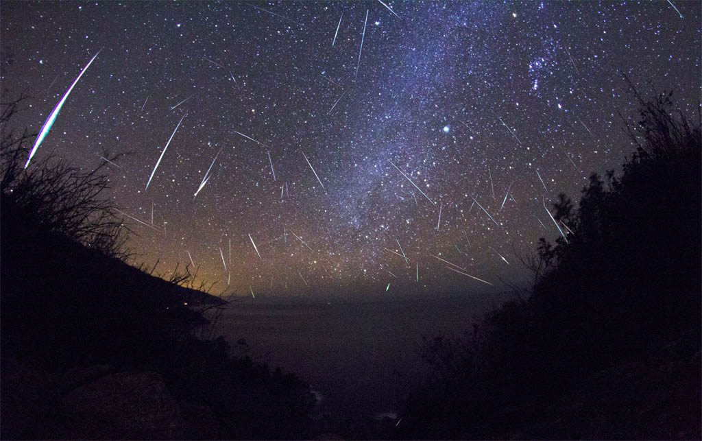 Maior chuva de meteoros do ano pode ser vista hoje no Brasil e no mundo
