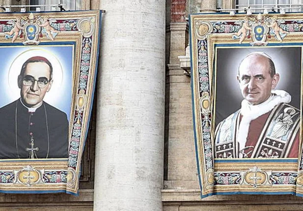Paulo VI e D. Oscar Romero