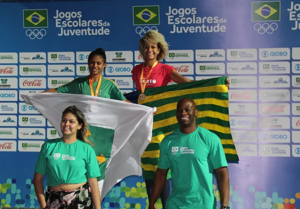 Piauiense Letícia Lima nos Jogos Escolares 2018