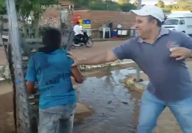 Prefeito Veridiano Melo ridiculariza bêbado no Piauí