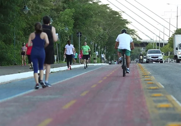 Avenida Raul Lopes volta a ser exclusiva para atividade física