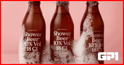 Empresa sueca lança cerveja feita para beber no chuveiro - GP1