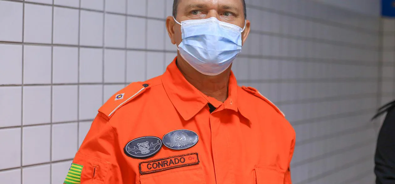 Subtenente do Corpo de Bombeiros de Parnaíba, Edivan Conrado