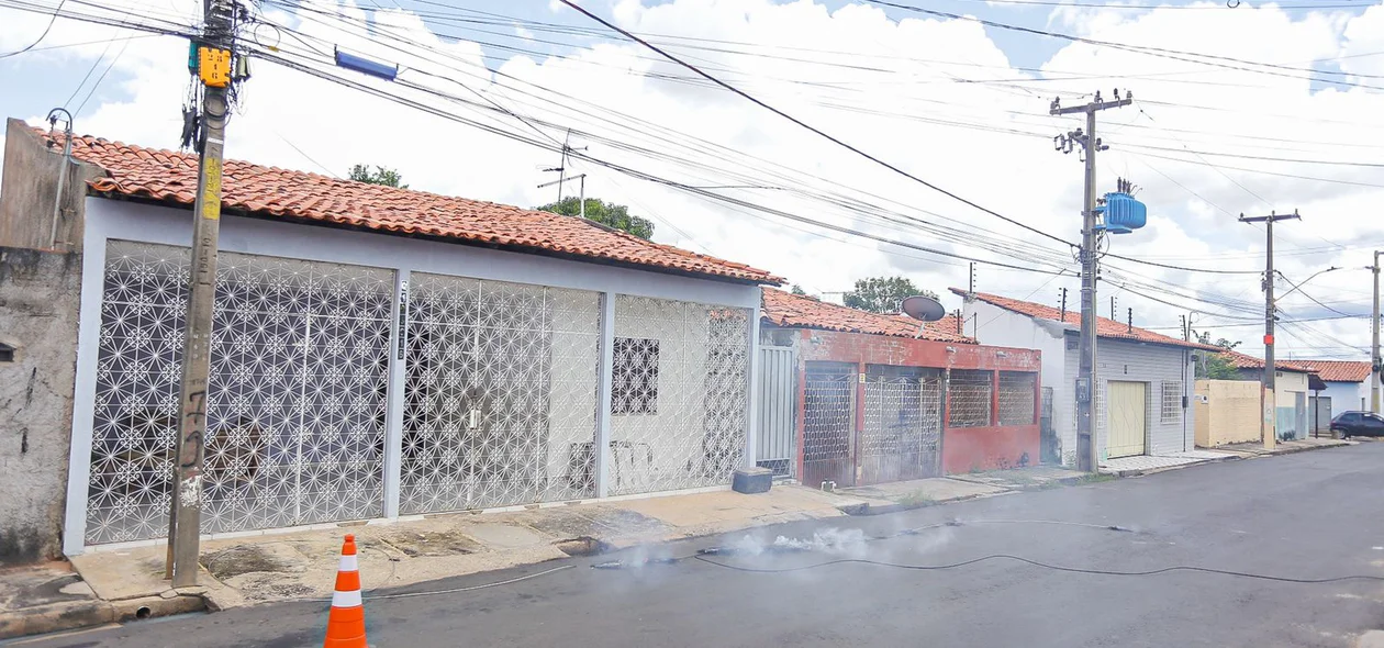 Rua Berilo Mota, zona sudeste de Teresina