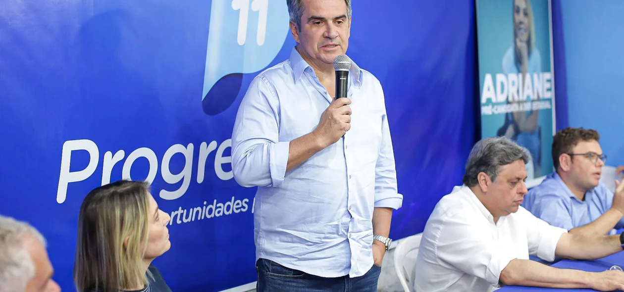 Ciro Nogueira durante seu pronunciamento