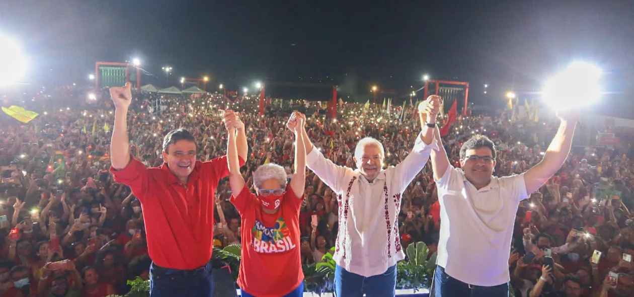 Evento político com Lula em Teresina