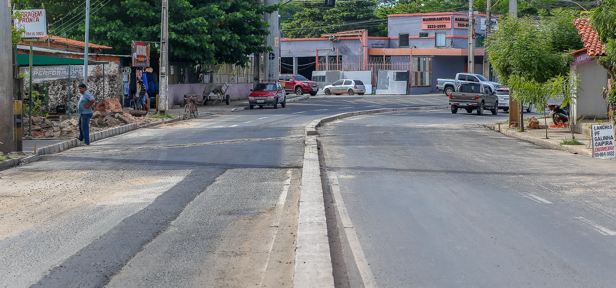 Avenida foi  liberada após conclusão de obra de drenagem da SAAD Leste