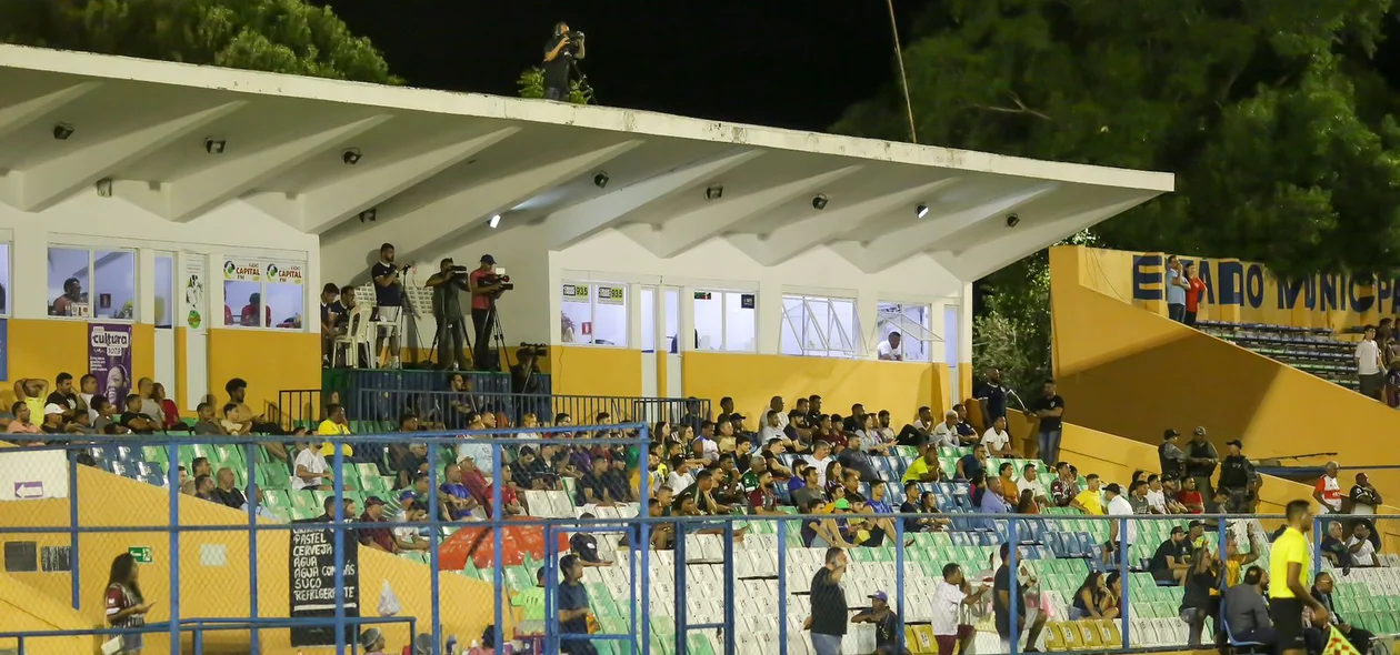 Público presente no jogo entre Fluminense-PI e Bahia