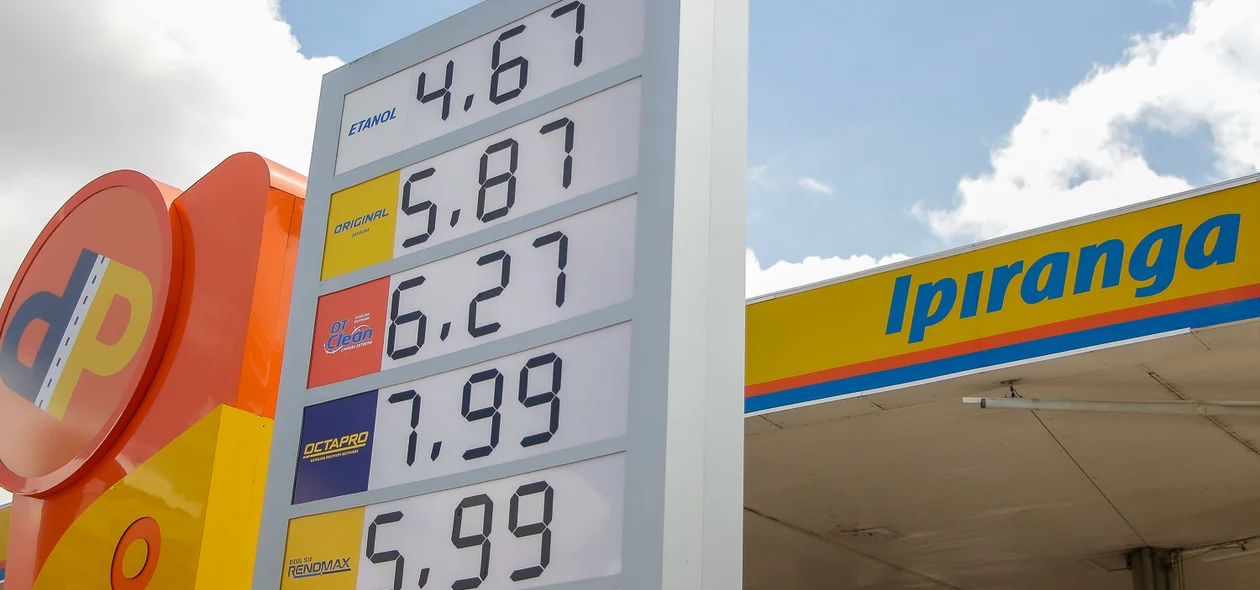 Preço dos combustíveis do posto planalto