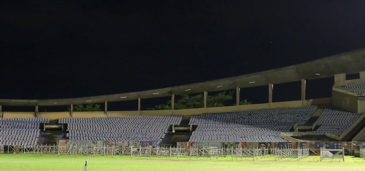 Estádio Albertão se prepara para o Piauí Pop