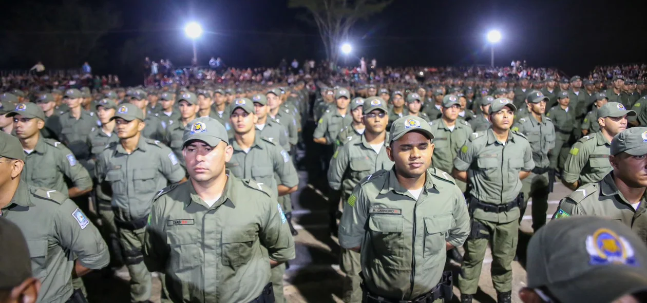 Soldados da Policia Militar do Piauí
