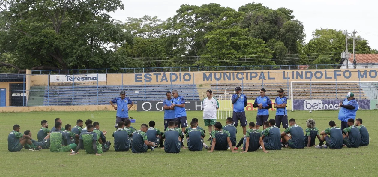 Altos se prepara para jogo contra o Maranhão