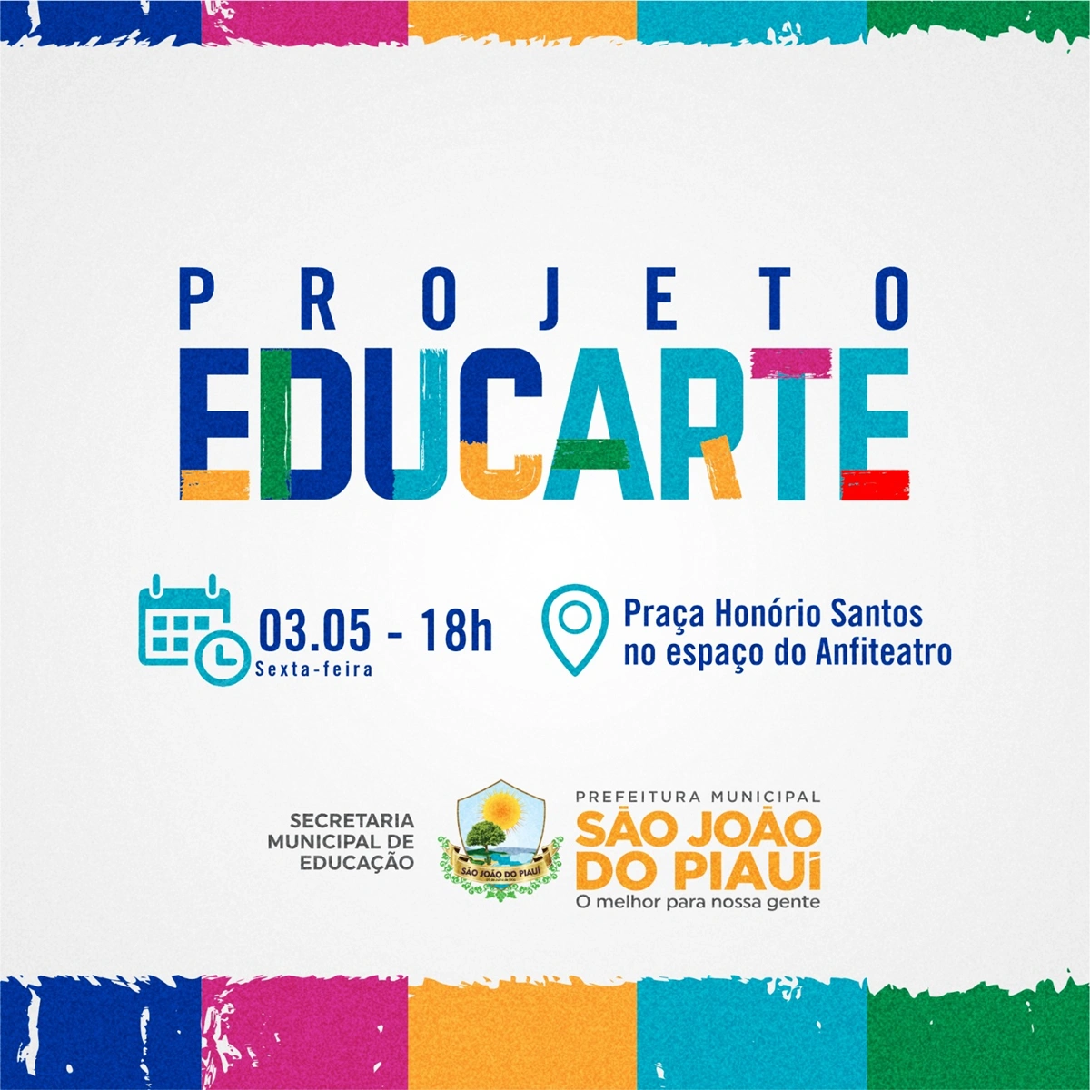A Secretaria de Educação de São João do Piauí vai promover o evento