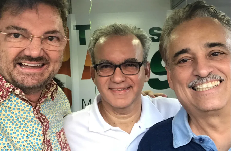 Wilson Martins, Firmino Filho e Robert Rios participaram do Corso de Teresina