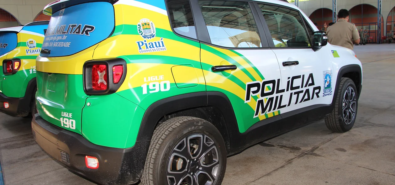 Viatura da Polícia Militar entregue pelo Governo do Estado do Piauí
