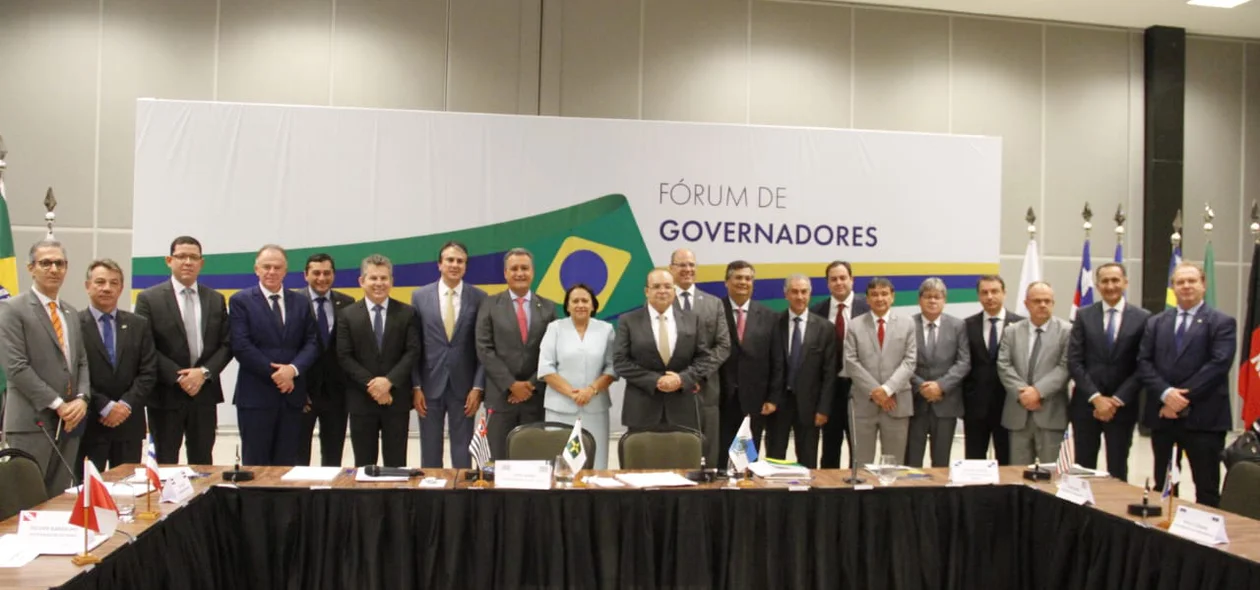 O III Fórum de Governadores do Brasil aconteceu nesta quarta 