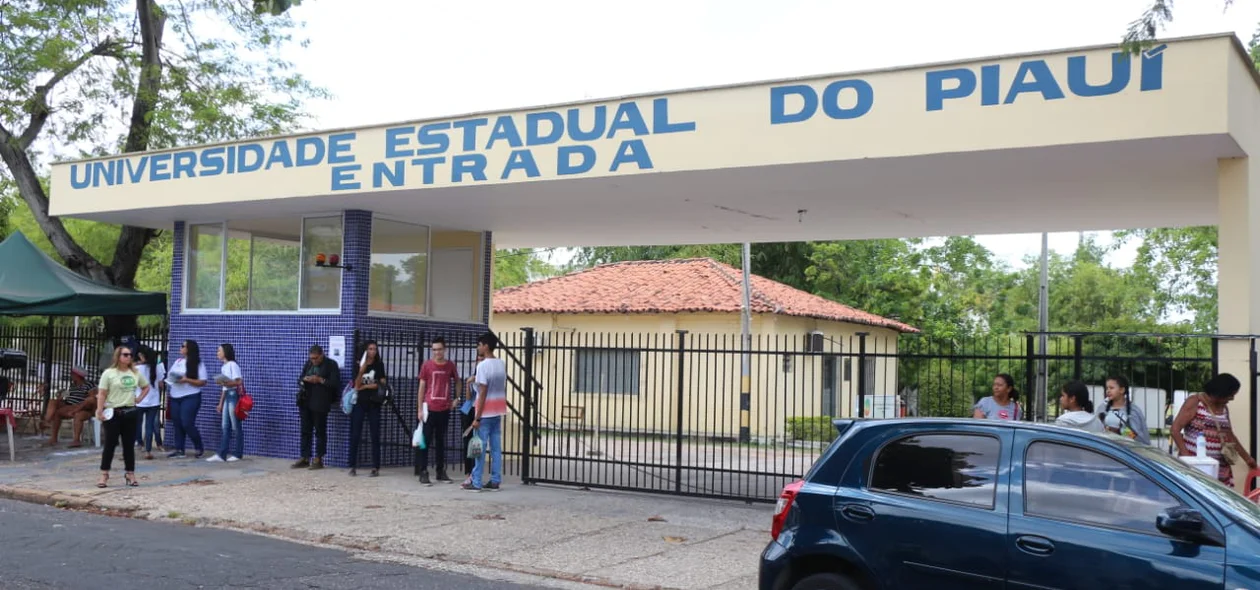 Universidade Estadual do Piauí no primeiro dia do Enem 2019