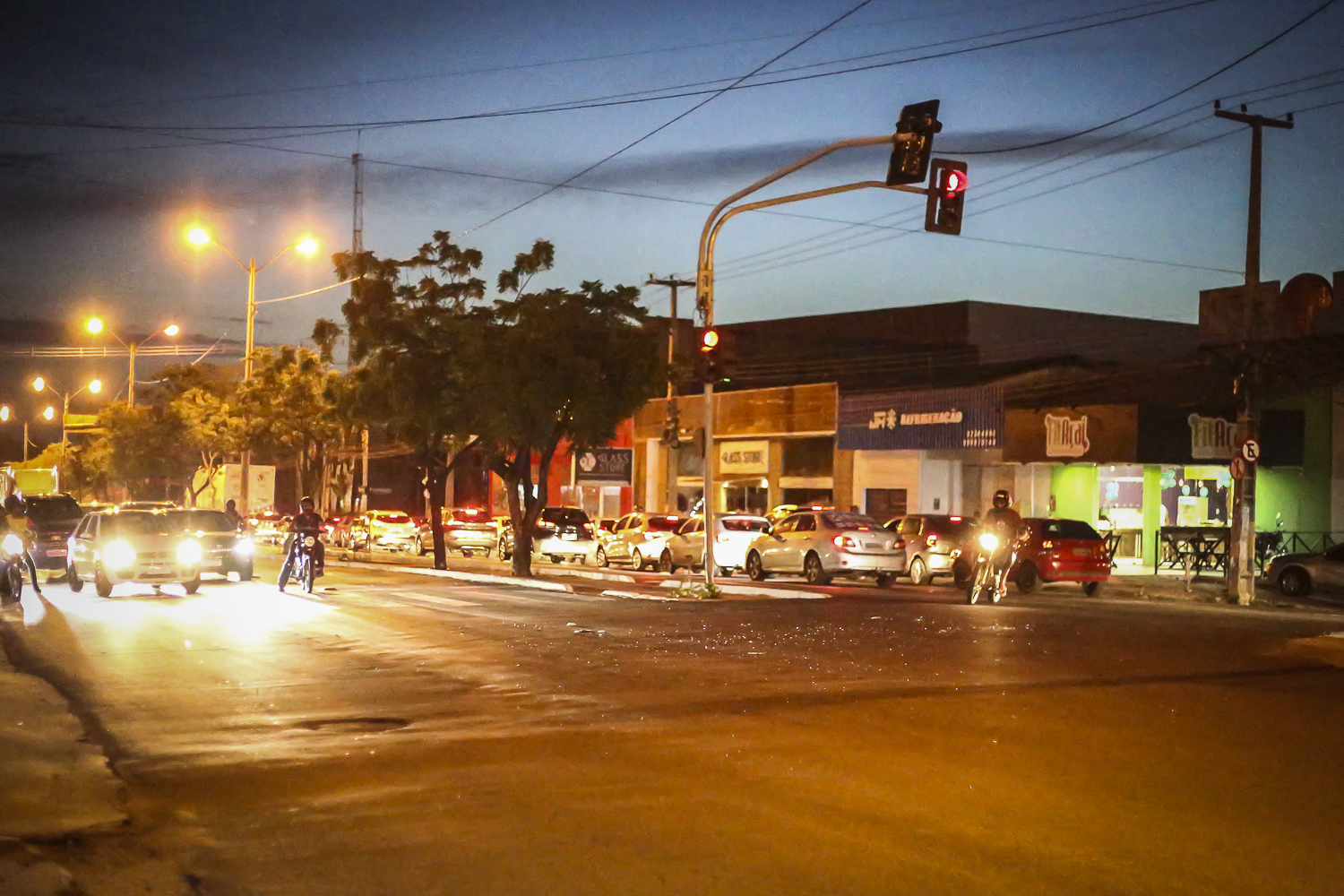 Acidente na Avenida Presidente Kennedy em Teresina