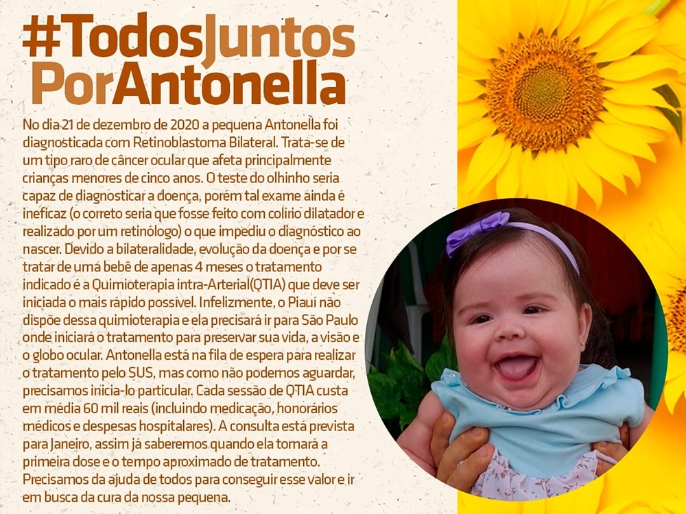 Antonella Gouveia tem apenas 4 meses