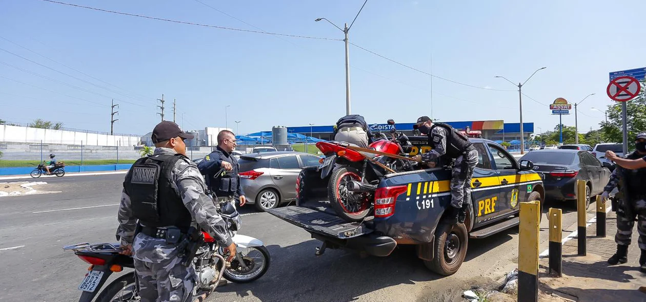 Motocicletas que estavam com os acusados foram apreendidas