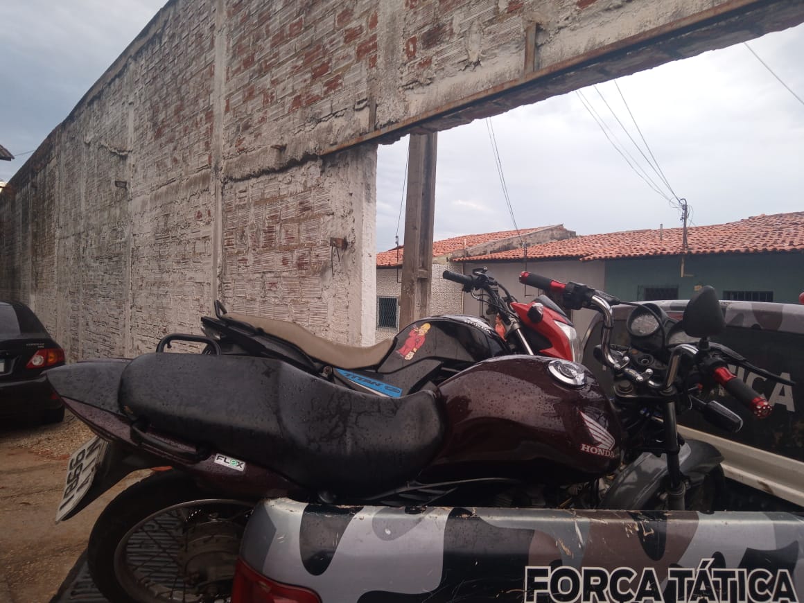 Motos apreendidas