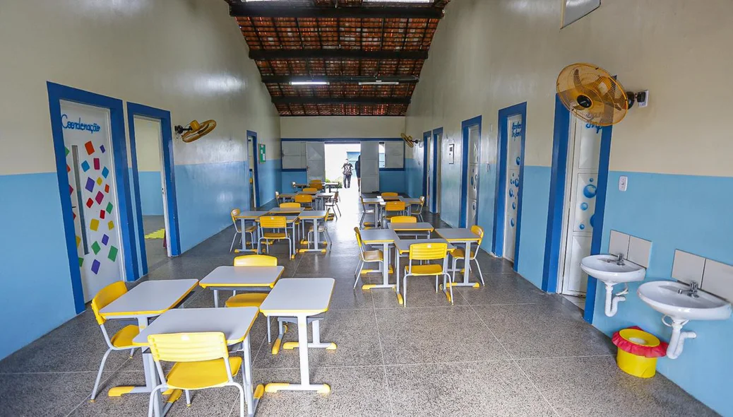 Parte interna do espaço