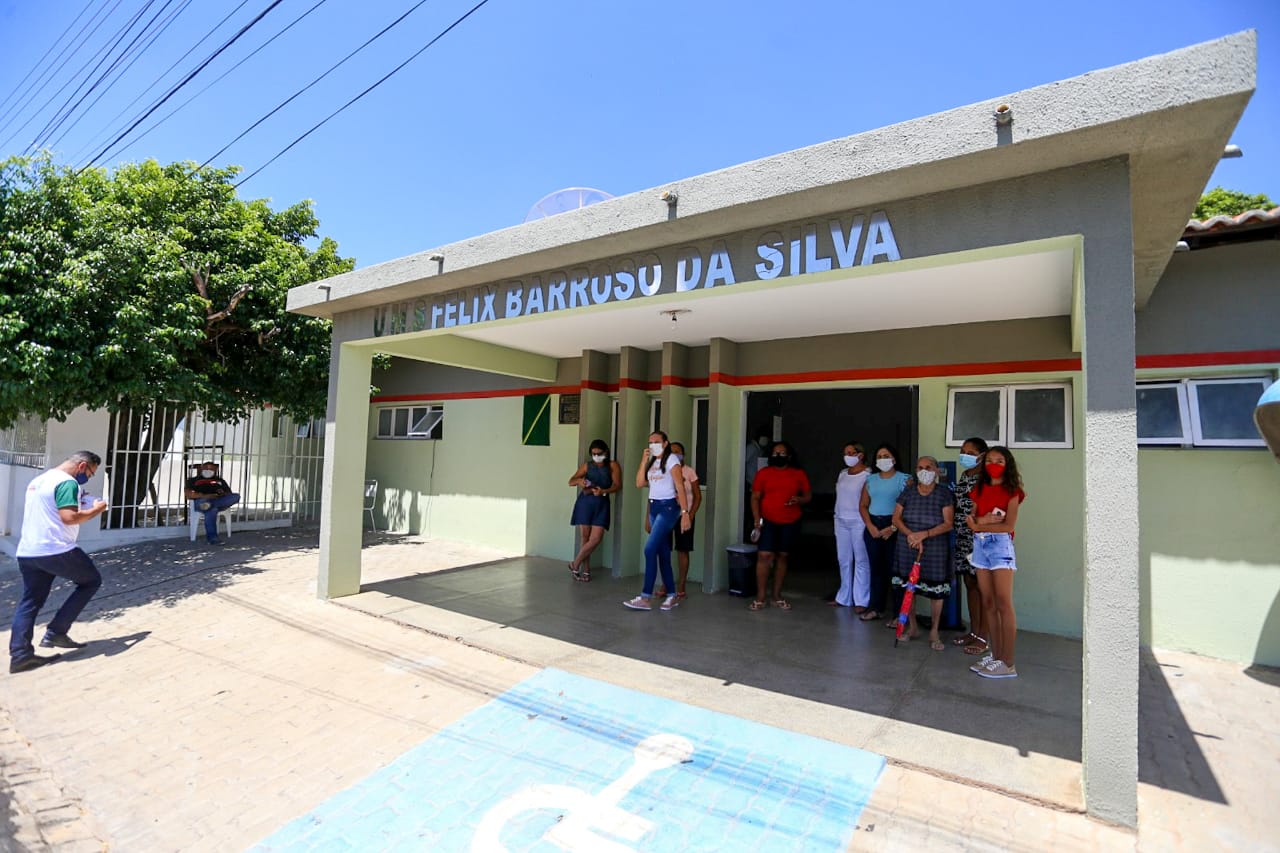 Reforma da Unidade Mista de Saúde Félix Barroso da Silva em Paes Landim