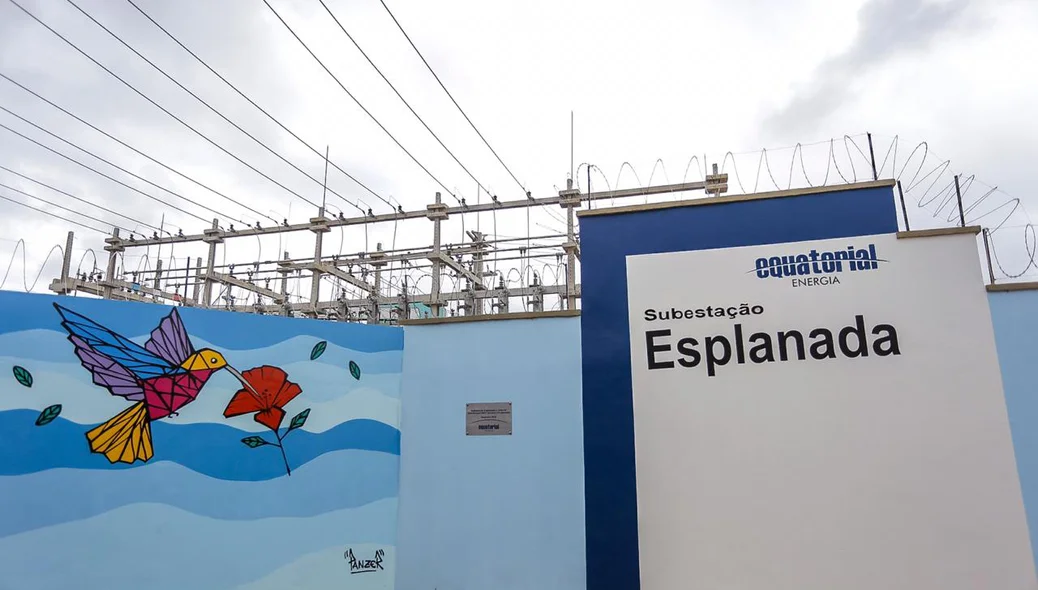 Subestação Esplanada, na zona sul de Teresina