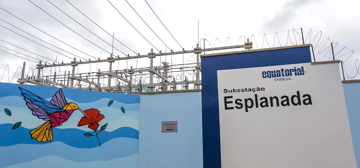 Subestação Esplanada, na zona sul de Teresina