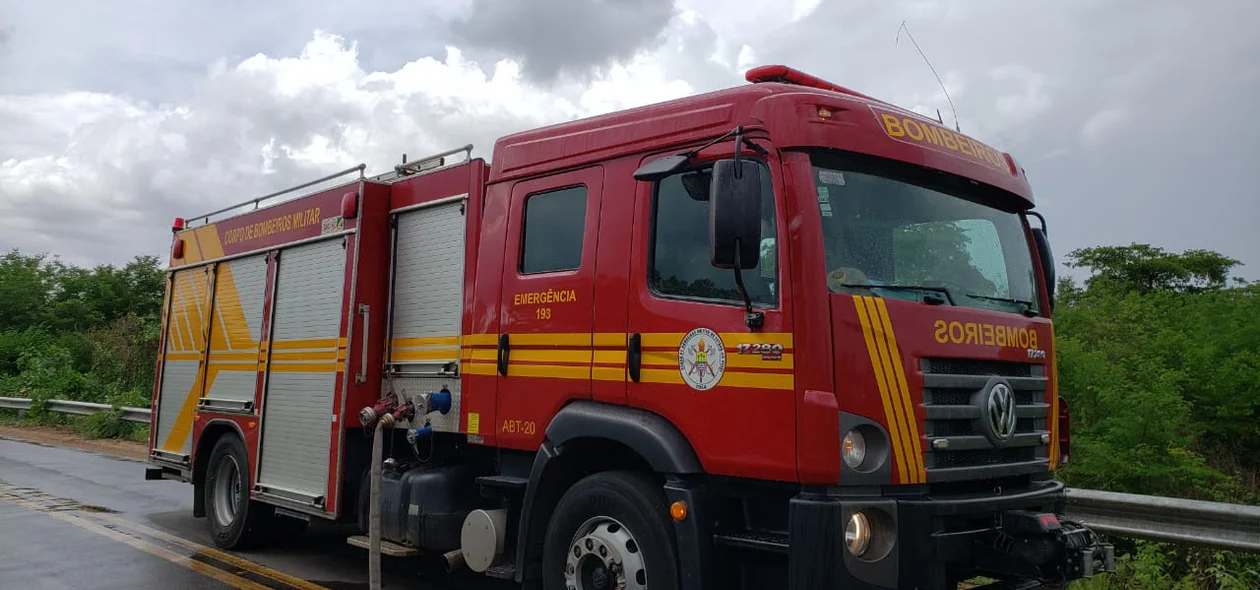 Viatura do Corpo de Bombeiros