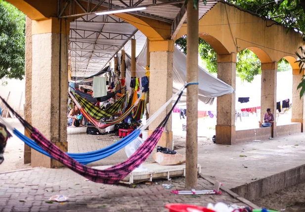 Abrigo dos Venezuelanos em Teresina