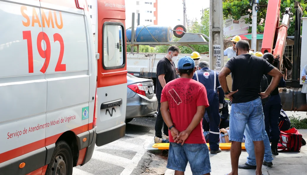 Acidente grave deixa uma pessoa ferida na zona Leste de Teresina