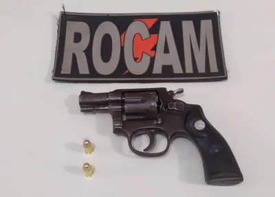 Arma apreendida em Picos
