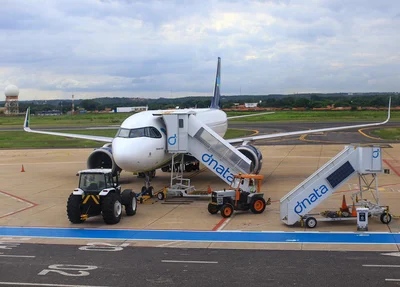 Avião que vai levar os pacientes para Manaus