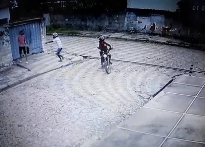 Câmara flagra atuação de assaltantes no bairro Bela Vista em Teresina