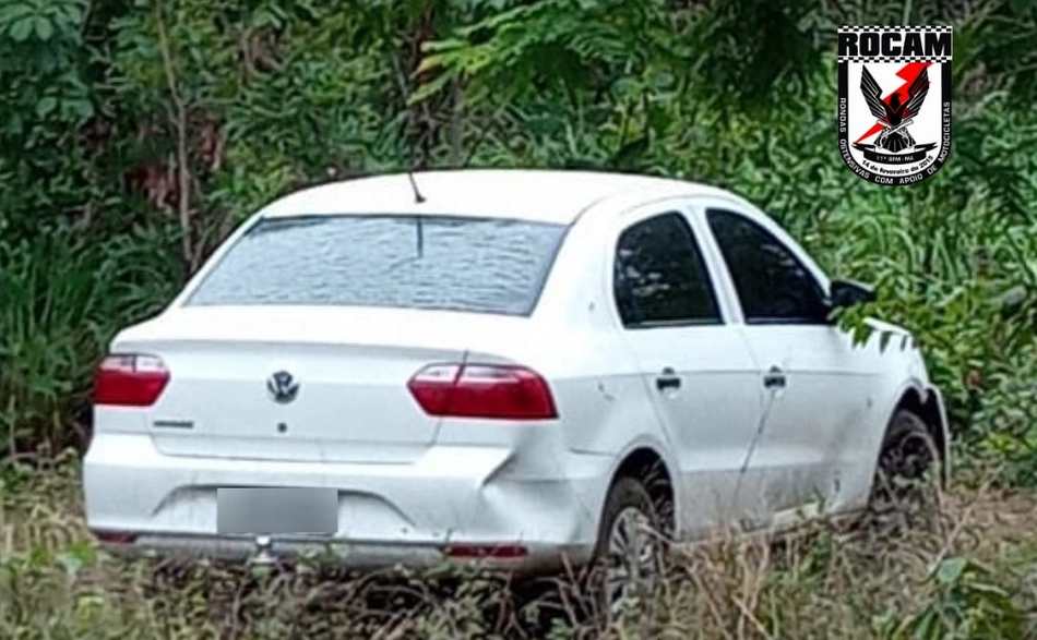 Carro recuperado pela PM de Timon