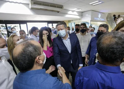 Deputado federal Arthur Lira chega a Teresina