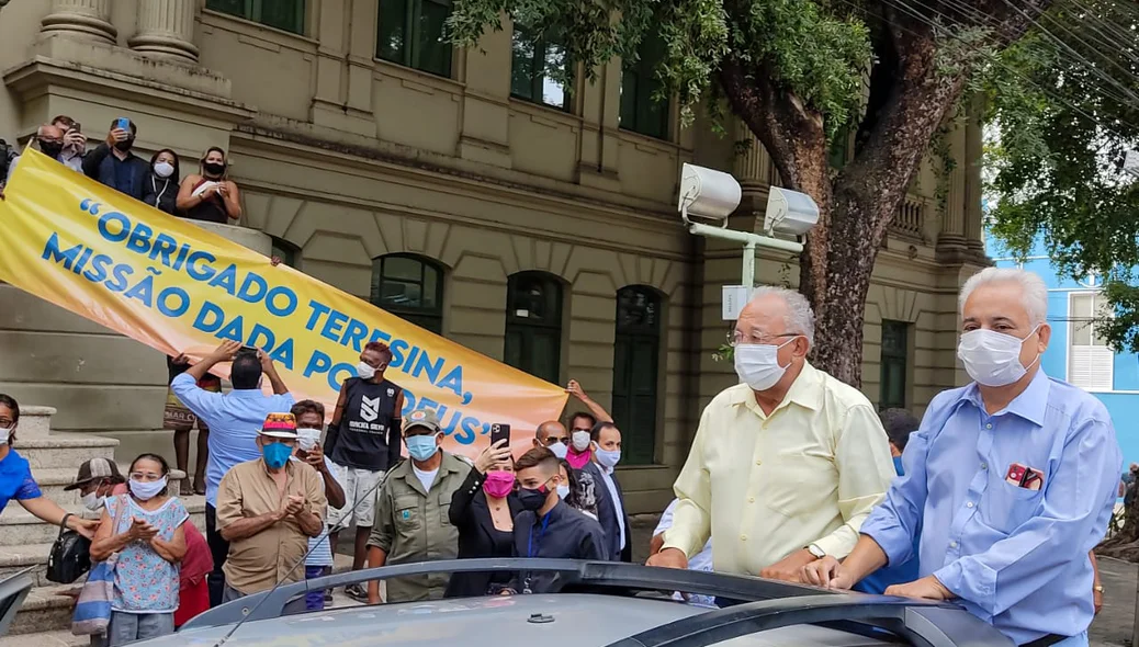 Dr. Pessoa e Robert Rios
