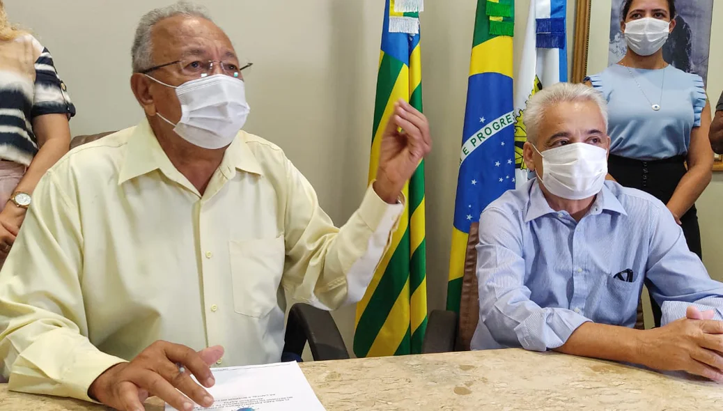 Dr. Pessoa e Robert Rios