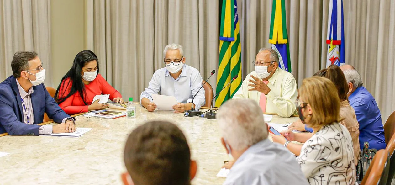 Dr. Pessoa em reunião com representantes da Equatorial Piauí