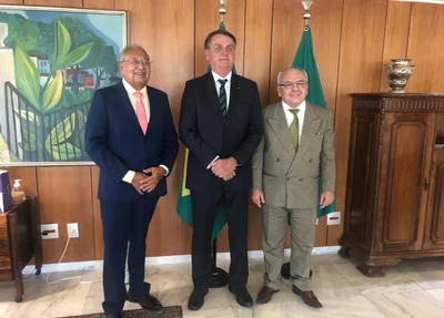 Dr. Pessoa, Jair Bolsonaro e Adolfo Nunes