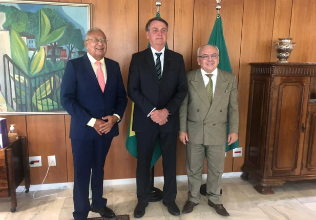 Dr. Pessoa, Jair Bolsonaro e Adolfo Nunes