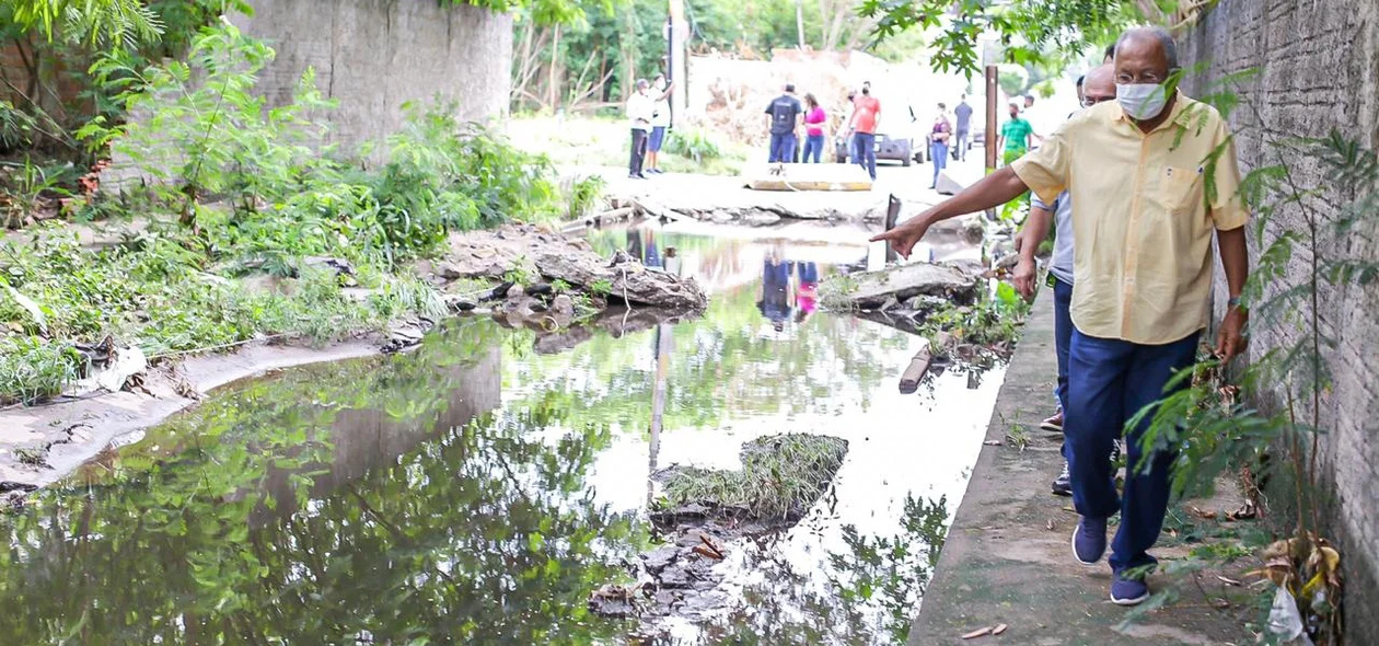 Dr. Pessoa visita obras da galeria da zona leste de Teresina neste sábado